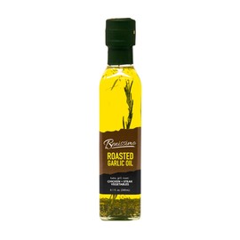 Benissimo Roasted Garlic Herb Infused Oil, All Natural Gourmet Cooking Oil with Slow-Roasted Garlic and Aromatic Herbs, Perfect for Sautéing, Dipping, Drizzling, 8.1 fl oz