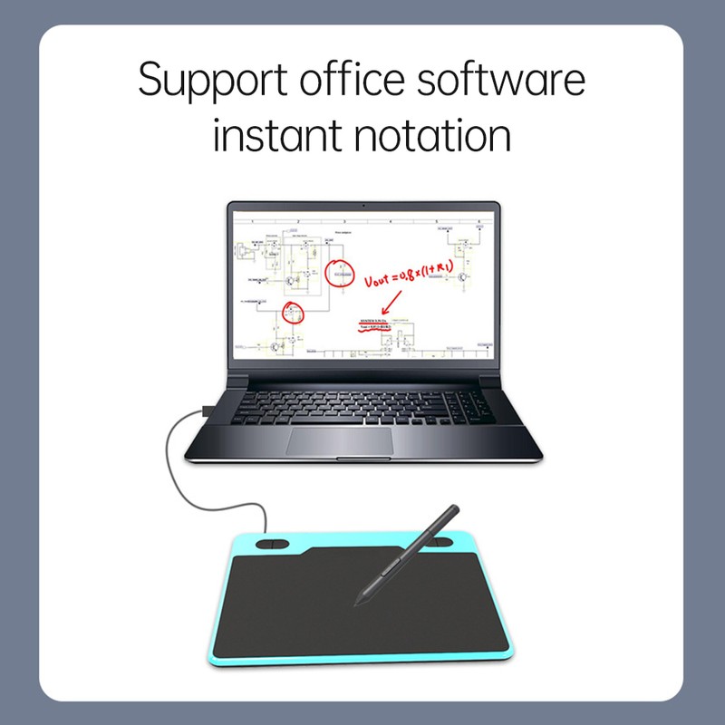 10moons T503 Graphics Tablet Digital Drawing Tablet with 5*3 inch