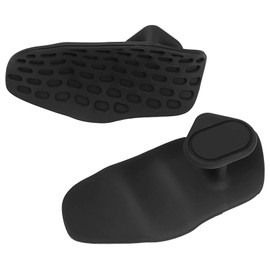 Non-Slip Gym Training Grips - Ergonomic Fingerless Hand Protectors for Weight Lifting, Pull-Ups & Crossfit, Durable Rubber Palm Guards for Men/Women