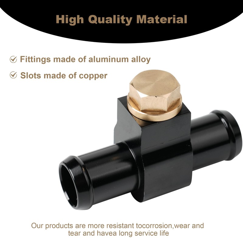 Camotokiit Upgrade Heather Hose Connector Replace 92500-AR000 & 92500-JK20A Compatible