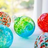 4" Hand Blown Baubles Glass Gazing Ball Garden Ball for