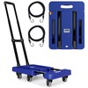 Folding Hand Trucks, Heavy Duty Dolly Cart with 6 Wheels