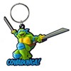 Nickelodeon Leonardo Soft Touch PVC Key Ring