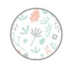 Dreamgenii Pregnancy Support and Feeding Pillow Cover, Nature Cotton Grey/Coral