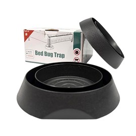 PESTEZE USA 8 Pack Bed Bug Trap & Interceptor – Reusable Insect Monitor for Bed Posts & Furniture Legs; Quietly Detects Bedbugs and Helps Protect Beds Without Harsh Chemicals