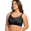 POKARLA Bras for Women Seamless Wireless Full-Coverage Adjustable Straps Stretchy