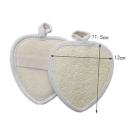 minkissy Exfoliator Brush Bath Brush Natural Scrub Towel Shower Towel for Oily Dry Skin Gentle Back Rub for Smoothness