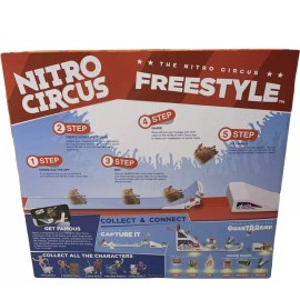 Hexbug Nitro Circus Playset Action Figure Stunt Freestyle Toy Set New Sale