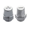 Ampper 3/8"-16 Thread Female Lead Battery Terminal Post Adapter Battery