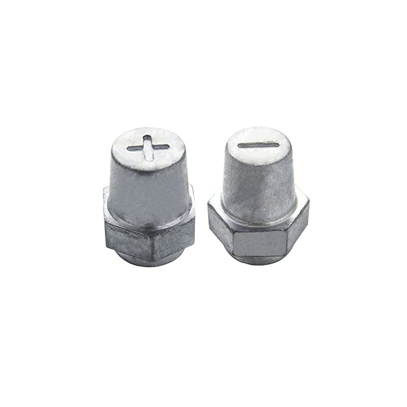 Ampper 3/8"-16 Thread Female Lead Battery Terminal Post Adapter Battery