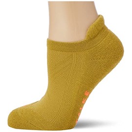 FALKE Unisex Cool Kick Sneaker Socks Breathable Quick-Drying Material Light Padding Plush Sole Cooling Flat Seam on Toe Sporty Plain Comfortable 1 Pair, Green (Olive 7298)