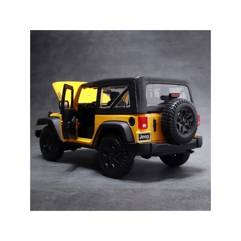 Maisto 1:18 2014 Jeep Wrangler Diecast Model Car Toy JEEP