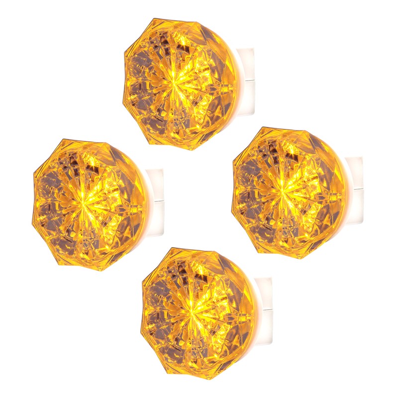 GE SleepLite Jewel LED Night Light, Plug-in, Always On, Amber,