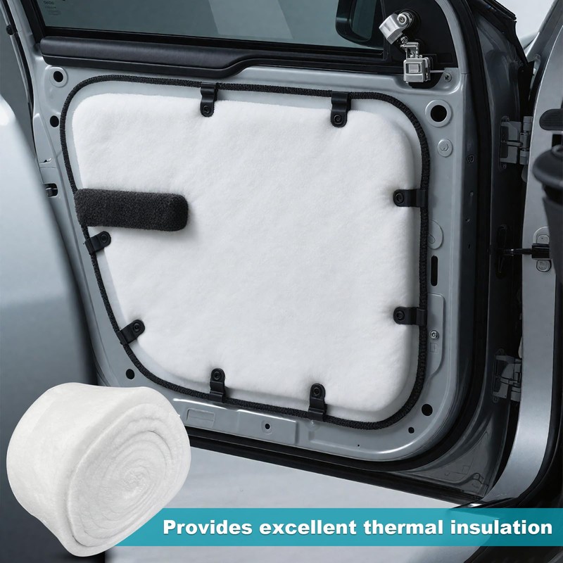 Van Insulation Roll 370mm x 2m - Recycled Fiber Thermal