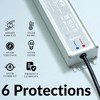 EOPWR LED Driver 60W Waterproof IP67 Power Supply AC120-277V to