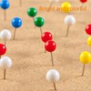 600Pieces Pins for Pinboard,Drawing Push Pins Map Pins Colourful Push