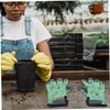 Mipcase 1 Pair Breathable Gardening Gloves Puncture and Comfortable Resistant