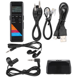 MP3 MP4 8GB 3.5mm Stereo LCD Screen Portable HD USB Audio Voice Recorder Recording Pen