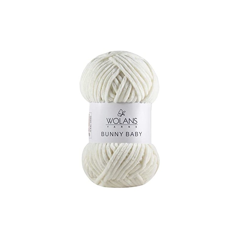 Wolans Bunny Baby Chenille Style Yarn Wool 70 Colours Available