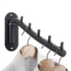 Sumnacon Stainless Steel Clothes Hanger Rack-Wall Mount Garment Hook with
