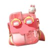 Kawaii Water Bottle Fashion Plastic Double Drinking Water Bottle with