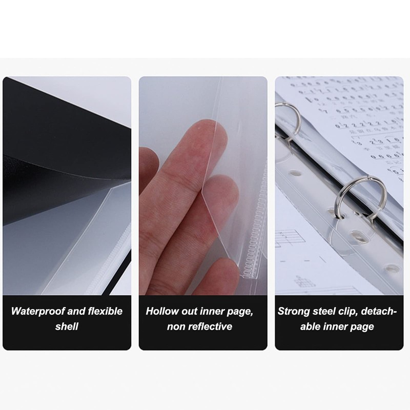 Sheet Music Folder , 4 Pages Expand A4 Piano Sheet