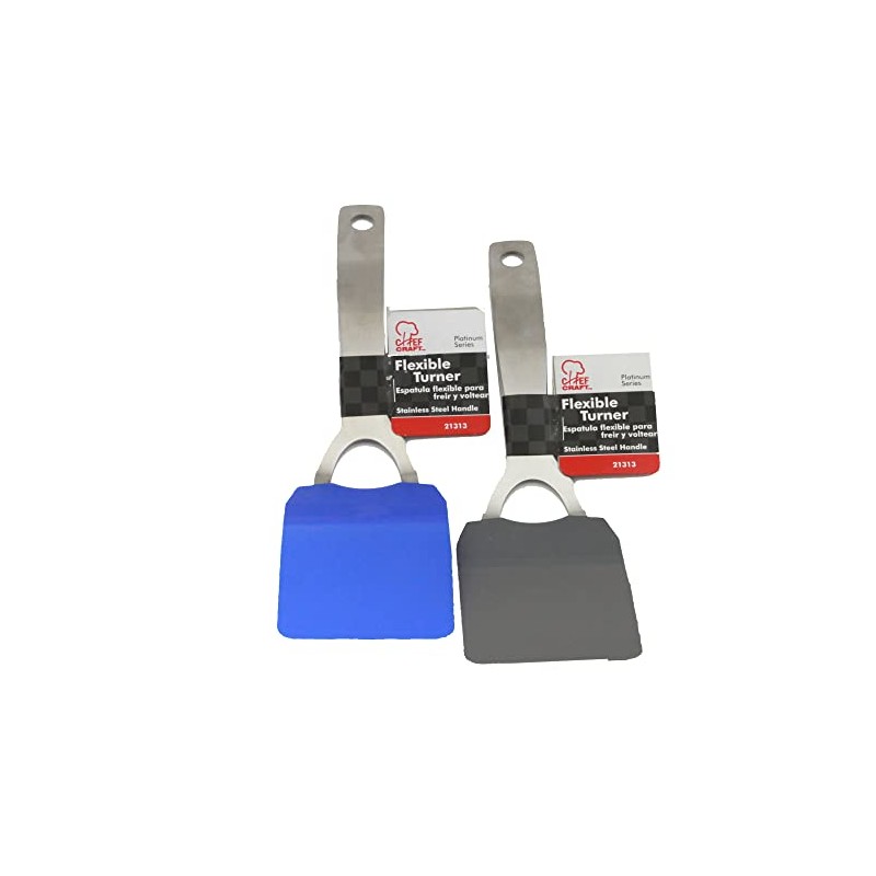 Chef Craft Select Nylon Flexible Turner, 10 inch, Color May