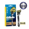 Gillette ProShield Yellow Razor Handle (1 Pack) + Blades (2
