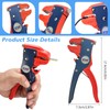 2 in 1 Automatic Wire Stripper & Cutter, Self-Adjusting Insulation