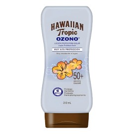 Protector Solar Hawaiian Tropic Ozono Fps 50+ 3 Pzs De 240ml