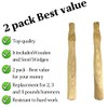 2 pack Wood Sledge hammer handle replacement for 2, 3