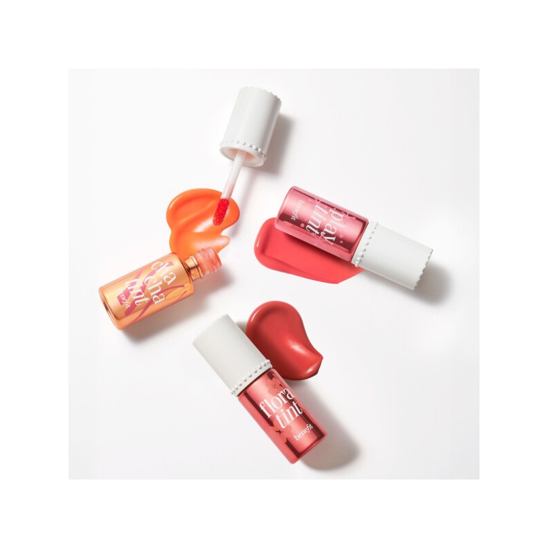 Lip and Cheek Tint Duo (+3 Deluxe Types+Pouch+) Flora Tint