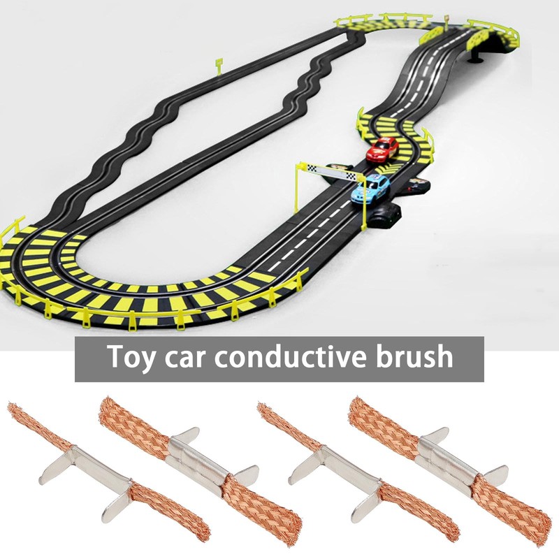 EMSea 20pcs Remote Control Car Conductive Brush Toy Car Metal