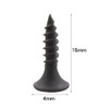 JIHUOO 4 Pcs Stainless Steel Pad Eye Hooks Plate U