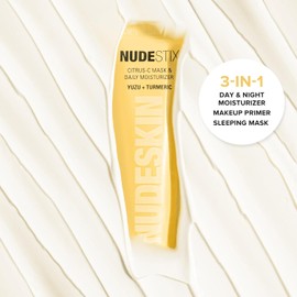 Nudestix Citrus-C Mask & Daily Moisturizer – 2-in-1 Hydrating Vitamin C Cream with Yuzu & Turmeric Clean Beauty, Brightening Face Moisturizer for Glowing Skin Vegan & Cruelty-Free