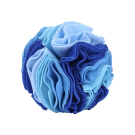 DONGKER Sniffing Ball Dogs, Interactive Sniffing Toy, Diameter 15 cm / 20 cm, Washable Dog Toy, Intelligence Toy for Small, Medium Dogs, Pets (Ocean Blue, 5.9 inches)