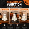 Middle Finger Ghost Statue for Halloween Decor – Cute &