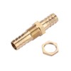 DEWIN Brass Bulkhead Pipe Fitting - Brass Bulkhead Pipe Hose