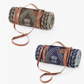 Lolmi PU Leather Blanket Strap,Picnic Blanket Carry Strap Yoga Mat Strap