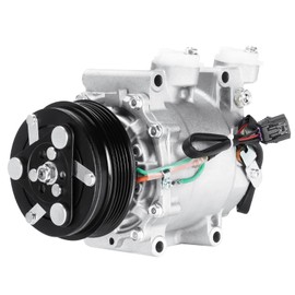 AC Compressor with A/C Clutch Fit for Honda CR-Z 1.5L 2011 2012 2013 2014 2015, Insight 1.3L 2010 2011 2012 2013 2014, 16003168-101, 16003168-102, 16003168-103