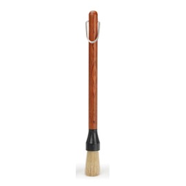 RSVP International (BQ-BST) BBQ Basting Brush, 10.5" | Baste Meats & Veggies | All Natural Bristles & Rosewood Handle | Grilling & Marinating