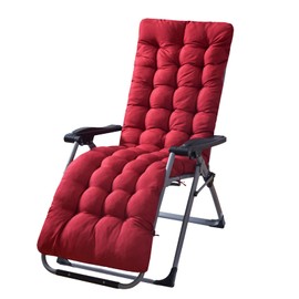 iMounTEK 67in Chaise Lounger Cushion Recliner Rocking Chair Pad Sofa Mat Deck Chair Cushion Chair Cushion Long Bench Cushion for Outdoor Furniture/prored