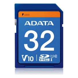 Adata Memoria Sd 32gb Uhs-i Clase 10 Celulares 50mb/s