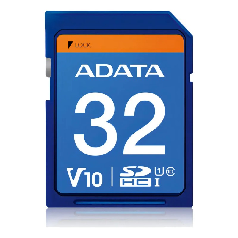 Adata Memoria Sd 32gb Uhs-i Clase 10 Celulares 50mb/s
