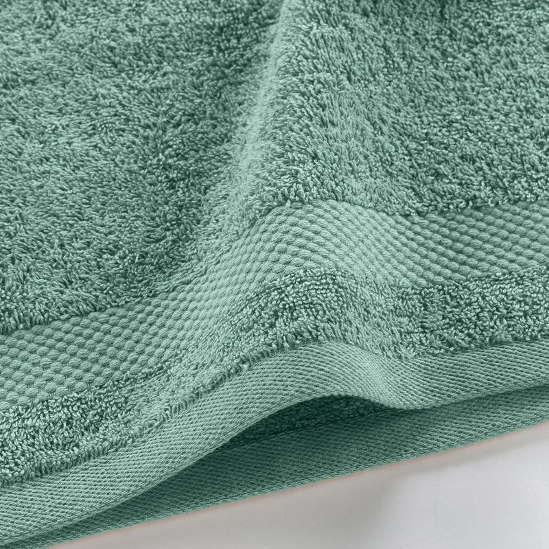 Douceur d'Intérieur, Elegance Celadon Guest Towel (30 x 50 cm)