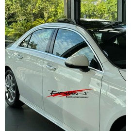 Vinyl Sticker Car Sticker Decals Racing Performance Reflective Sticker Car Decoration Decals 30 x 5.5 cm