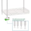 REGILLER 6 Wire Shelving Steel Storage Rack Adjustable Unit Shelves