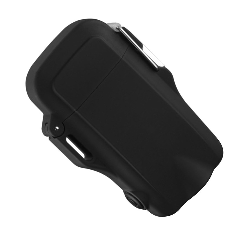 Electric Lighter Lightweight Waterproof Windproof Silent Multifunctional Lighter with Flashlight
