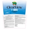 ClearView Stabilized Chlorine Tablets 1 Inch 2 lbs for Swimming