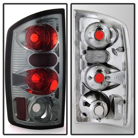 ACANII - For 2002-2006 Dodge Ram 1500 03-06 Ram 2500 3500 Smoked Tail Lights Brake Lamps Pair Set Driver & Passenger